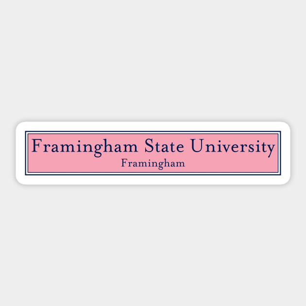 Framingham State University Sticker by bestStickers